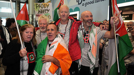 Irish activists arrive home after Israeli detention