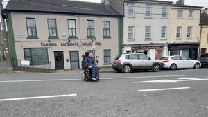 Laois wheelchair user’s video highlights ‘lethal’ roads