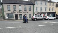 Laois wheelchair user’s video highlights ‘lethal’ roads 