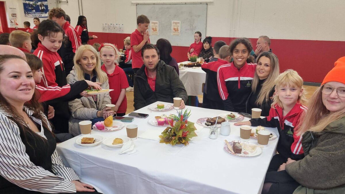 Serving up a storm at Laois school fundraiser