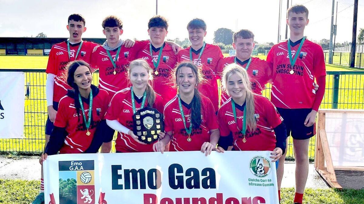 Remarkable year for Emo Rounders as ten All Ireland titles end up at the club