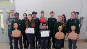 Award-winning Laois students are lifesavers Award-winning Laois students are lifesavers