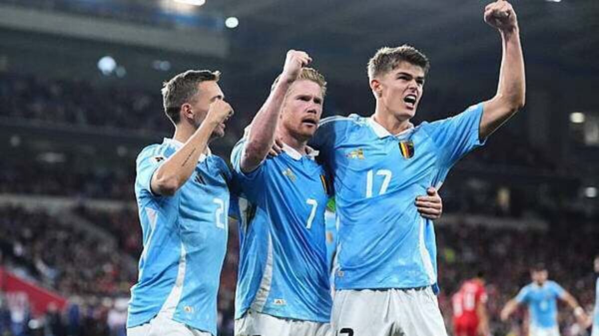 Kevin De Bruyne double sinks Wales as Belgium take control of World Cup group