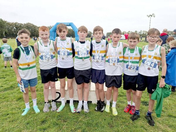 Team medal winners from St Abban's