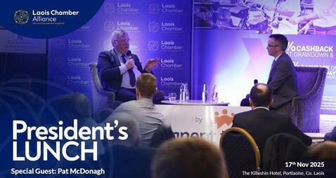 Laois Chamber Alliance plan to serve up a treat at President’s Day Lunch 