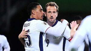 Harry Kane double leads England to World Cup with rout of Latvia