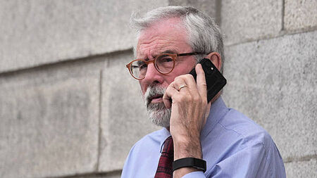 Gerry Adams confirms legal action against UK government block on internment payout