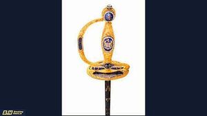 Rare jewelled sword sells for €350,000 at Irish auction
