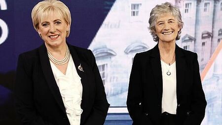 Taoiseach and Tánaiste insist election 'all to play for' despite poll in Connolly's favour