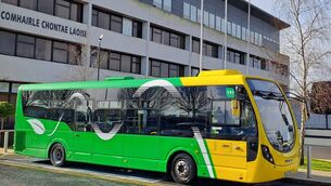 <p>The Portlaoise town bus service was described as 'the success story of 2025' at a council meeting. Photo: NTA</p>