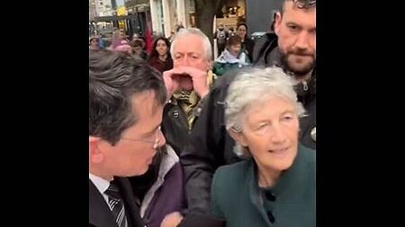 Watch Enoch Burke confront Connolly saying he is a victim of her ‘gender ideology’