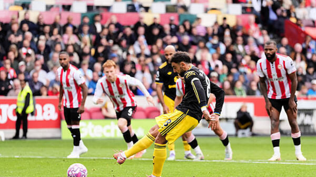 Bruno Fernandes remains Man Utd penalty taker despite failures from the spot