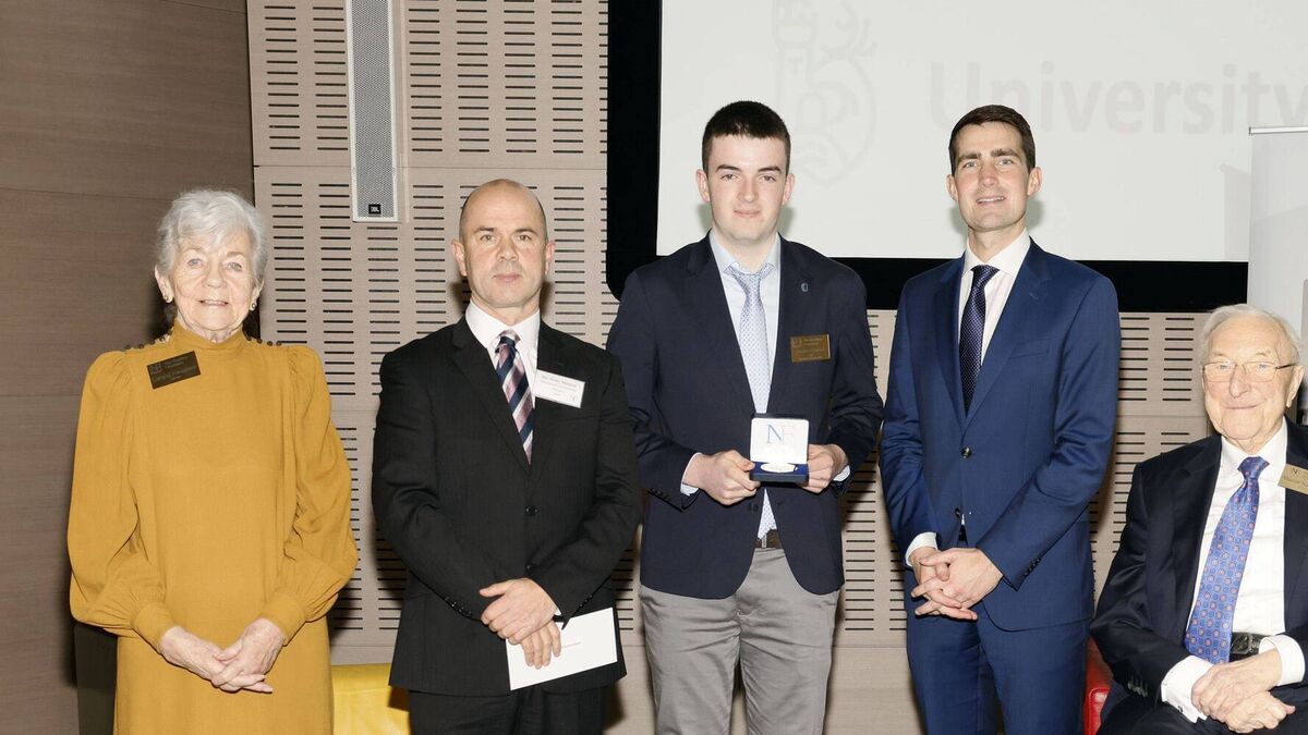 Laois student awarded prestigious Naughton Foundation Scholarship