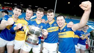 <p>Cormac Hogan, Cathal Dunne, Joseph Pearson, Jordan Walshe and Aiden Bergin Photo: Denis Byrne</p>