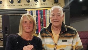 <p>Marta Zymula and Robin Evan from Portlaoise Toastmasters </p>