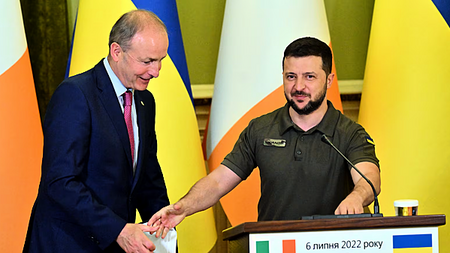 Ireland backs EU plan to use sanctioned Russian assets for €140bn Ukraine loan