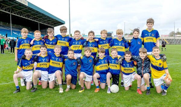Killenard NS who played Killeshin NS in the Cumann na mBunscol Buachaillí Roinn 1 Shield final in Laois Hire O'Moore Park Photo: Alf Harvey Killenard NS who played Killeshin NS in the Cumann na mBunscol Buachaillí Roinn 1 Shield final in Laois Hire O'Moore Park Photo: Alf Harvey