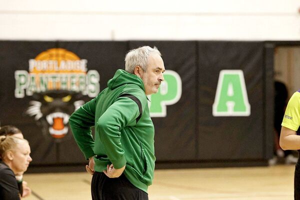 A frustrated looking Peter O'Sullivan, Portlaoise Panthers coach Photo: David Maher A frustrated looking Peter O'Sullivan, Portlaoise Panthers coach Photo: David Maher