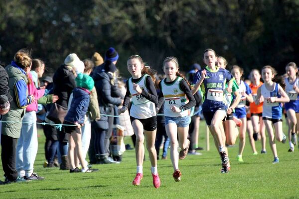 Ava and Penlope battling all the way to the line in Gowran Ava and Penlope battling all the way to the line in Gowran