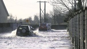<p>The scene of flooding that hit Mountmellick in November 2017</p> <p>The scene of flooding that hit Mountmellick in November 2017</p>