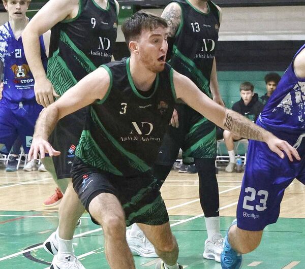 Michael Wallace's tally of 20 points played a big part in Portlaoise Panthers' win over Killarney Cougars Photo: David Maher Michael Wallace's tally of 20 points played a big part in Portlaoise Panthers' win over Killarney Cougars Photo: David Maher