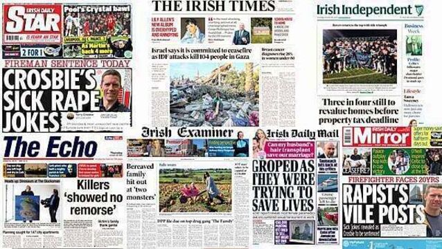 What the papers say: Thursday's front pages