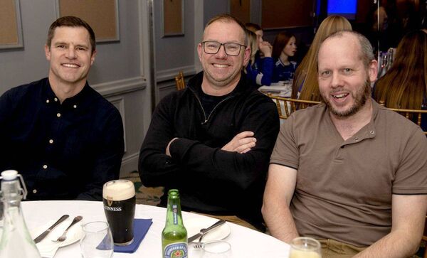 Gareth Stanley, Michael Dempsey and Blair Ralston Gareth Stanley, Michael Dempsey and Blair Ralston