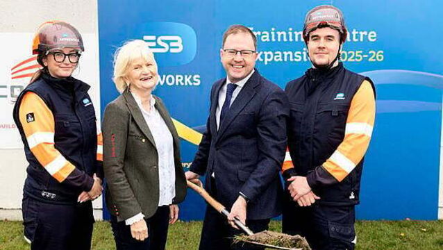 ESB Networks announces €6.5 million investment in Portlaoise training centre