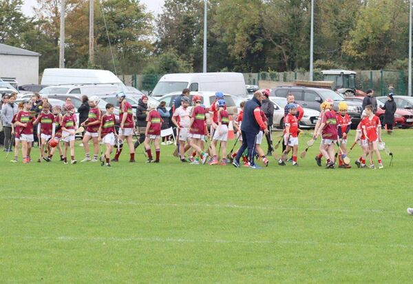 Players congratulate each other after one of the games Players congratulate each other after one of the games