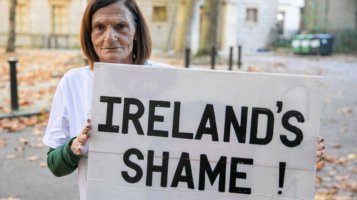 Woman on hunger strike at Dáil vows to continue protest
