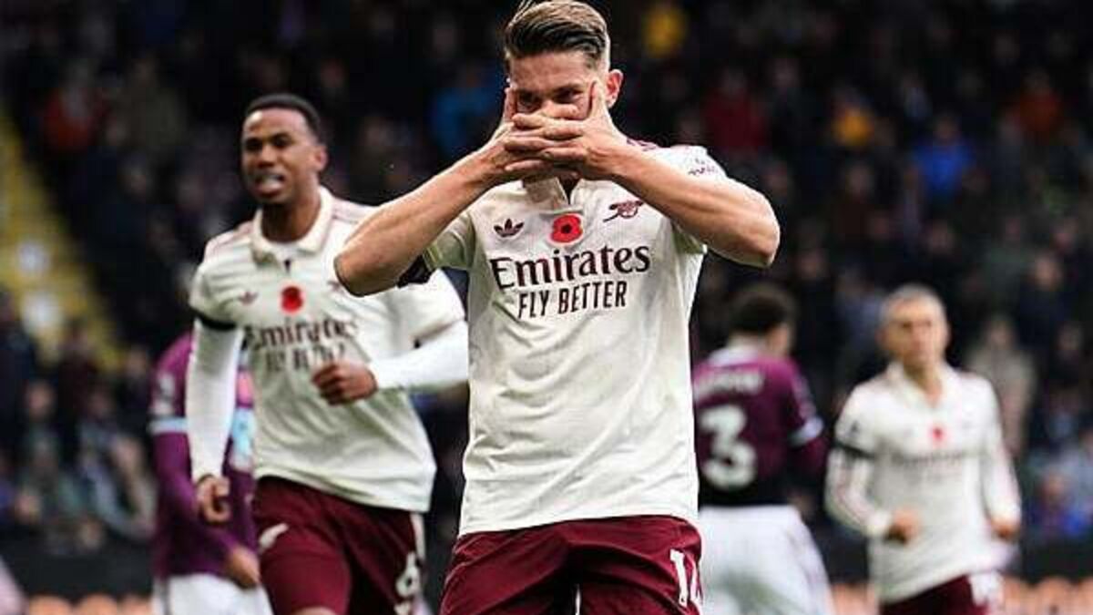 Viktor Gyokeres on target as Arsenal ease to victory at Burnley