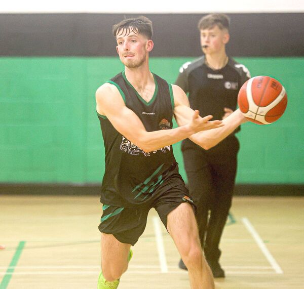 Dylan Dunne had some huge moments down the stretch in the win over Limerick Sport Eagles