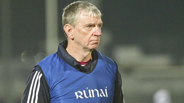 <p>Portarlington manager Pat Roe was happy with his team's performance but added there is room for improvement Photo: Denis Byrne</p>