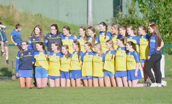 The St Lazarian's team line out ahead of their Leinster Club Junior 'A' Camogie Championship semi-final win over Cullion on Saturday Photo Denis Byrne The St Lazarian's team line out ahead of their Leinster Club Junior 'A' Camogie Championship semi-final win over Cullion on Saturday Photo Denis Byrne