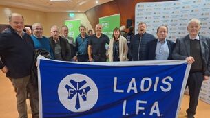 <p>A delegation from Laois IFA which was led by Co Chair Henry Burns attended IFA's National Nitrate Derogation meeting in Fermoy, Co Cork </p> <p>A delegation from Laois IFA which was led by Co Chair Henry Burns attended IFA's National Nitrate Derogation meeting in Fermoy, Co Cork </p>