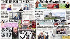 What the papers say: Wednesday's front pages