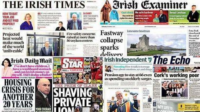 What the papers say: Wednesday's front pages