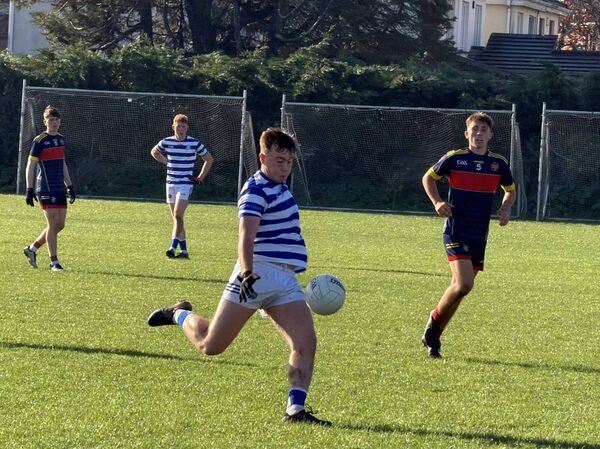 Jack Julian kicks a second half point