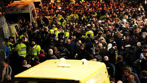 Arrests made amid protests before Aston Villa-Maccabi Tel Aviv game