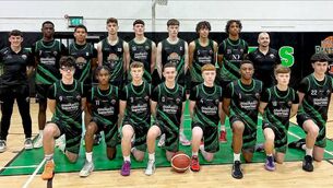 <p>Portlaoise Panthers U/18 men's team who secured a home quarter-final in National Cup</p> <p>Portlaoise Panthers U/18 men's team who secured a home quarter-final in National Cup</p>