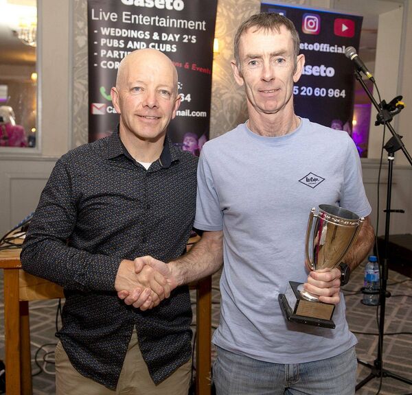 Trilogy Aquaton Award winner Dave Murphy with Willy Fitzpatrick Trilogy Aquaton Award winner Dave Murphy with Willy Fitzpatrick