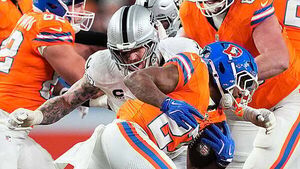 Denver Broncos secure seventh straight win with victory over Las Vegas Raiders