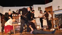 Laois drama group present three one-act plays at Mountmellick Community Arts Centre
