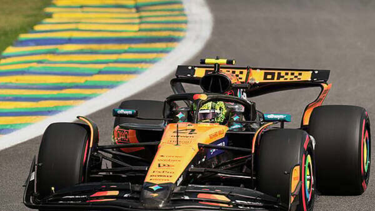 Lando Norris backs up sprint success with pole position in Sao Paulo