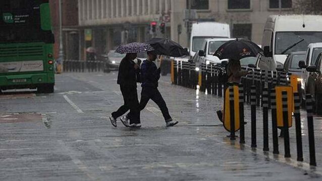 Met Éireann issues rain warning for seven counties