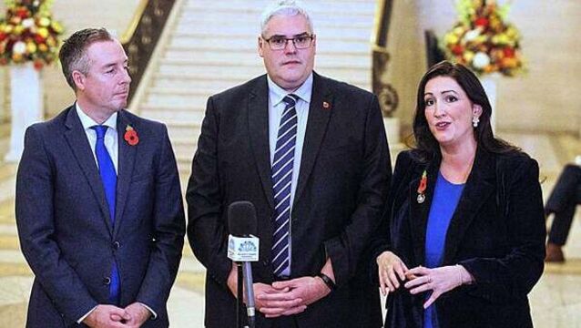 DUP absence from Connolly inauguration not a snub – Robinson