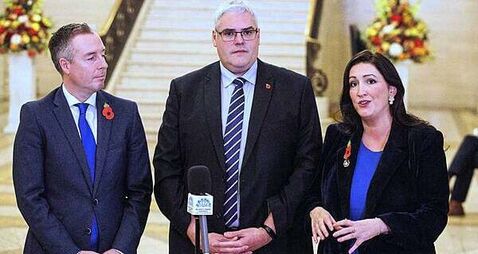 DUP absence from Connolly inauguration not a snub – Robinson