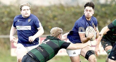 Portlaoise maul the West Offaly Lions