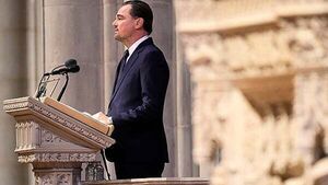 Leonardo DiCaprio honours ‘trailblazer’ Jane Goodall at activist’s funeral