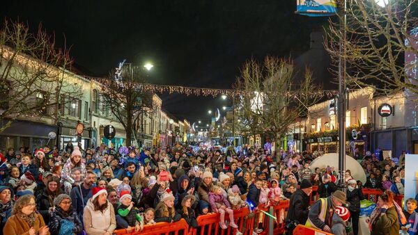 Laois town is buzzing with excitement as festive lights are about to be turned on
